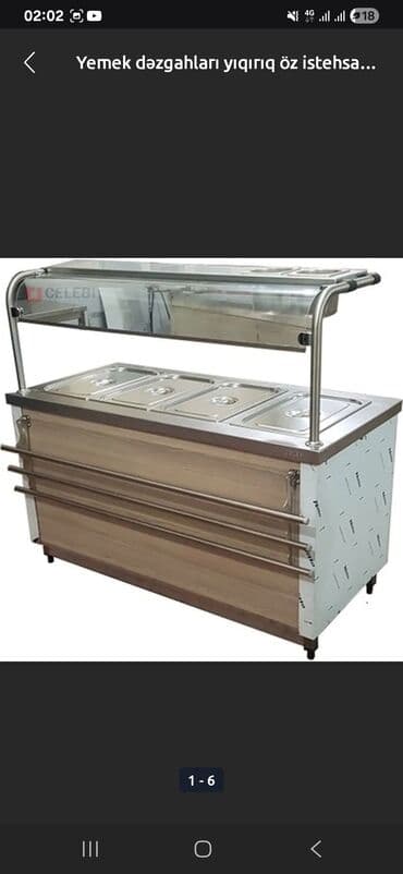 restoran avadanliq: Restoranlar, otellər və yeməkxanalarda istifadə üçün nəzərdə tutulmuş — 2