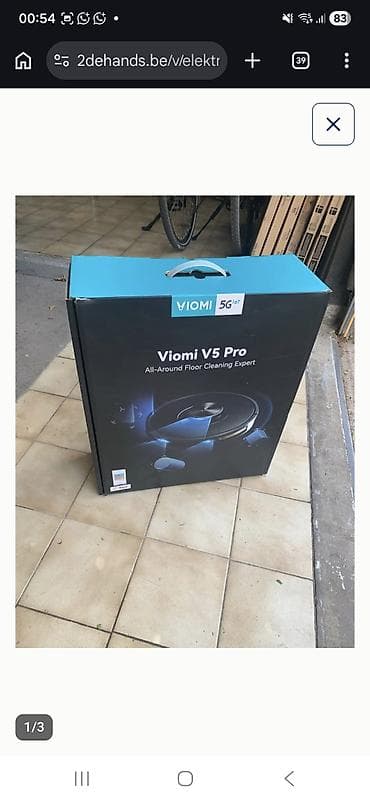 3 birinde printer: Viomi V5 Pro robot tozsoran 200 azn qutusunda.Cihaz həm quru, həm də — 2