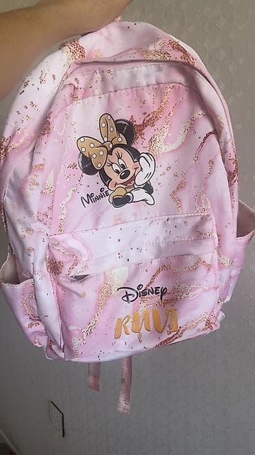mekteb canta: Disney Minnie Mouse şirin mekteb çantası - Rəng: açıq çəhrayı — 1