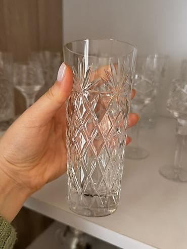 qab gülü: Stəkanlar, Şüşə, 6 ədədli dəst, 400 ml — 1