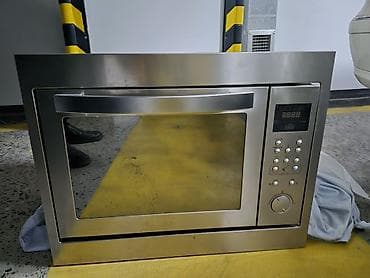 mikro naushnik: Микроволновка Hotpoint-Ariston, Встраиваемая, С микроволнами, цвет - Серебристый — 2