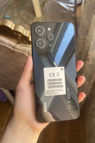 samsung notebook baku: Redmi 12, 128 GB, rəng - Qara, Sensor — 1