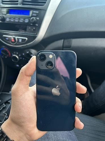 apple iphone 5s: IPhone 13, 128 GB, Midnight, Zəmanət, Simsiz şarj, Face ID — 1