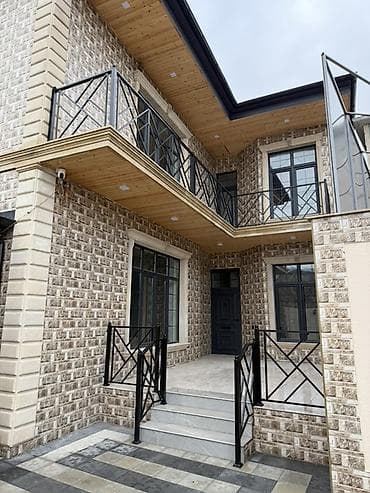 yeni yasamal ipoteka evler: İki mərtəbəli müasir fərdi ev - Memarlıq: Dekorativ kərpic üzlüklü — 6