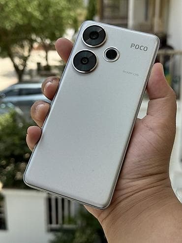 ipad 10: Poco F6, 512 GB, rəng - Gümüşü, Sensor — 1