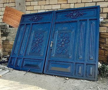 dəmir fermalar: Darvaza tecili satlir 📍Hündürü 2.60mtr Eni 3.50 📍700 azn Unvan — 1