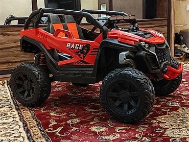 Uşaq üçün elektrik maşınları: Uşaq üçün böyük elektrikli off-road buggy maşın - İki nəfərlik — 5
