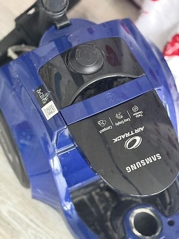 qara rəng: Samsung tozsoran – Air Track seriyası, konteynerli (tozsuz torbasız) — 3