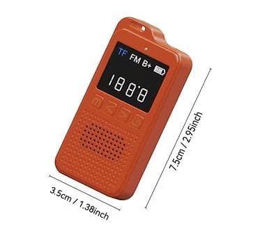 iphone 6 barter: Kompakt portativ mini radio və musiqi pleyeri - FM radio dəstəyi — 2
