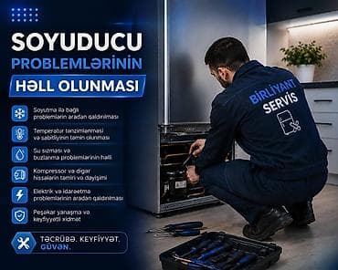 Birlİyant Servis – Soyuducu problemlərinin həll olunması Xidmətlər: -