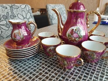 suse: Çay dəsti, rəng - Çəhrayı — 4