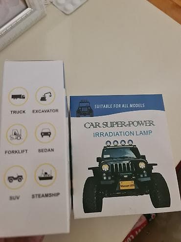 candan test pompası: CAR SUPER-POWER “Irradiation Lamp” – LED proyektor işıq - Tətbiq — 4