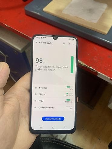 irşad electronics samsung a50: Samsung Galaxy A50, 64 GB, rəng - Göy, Barmaq izi, Sensor, İki sim kartlı — 3