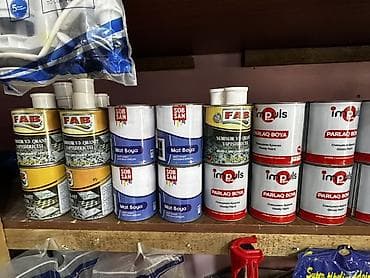 akril: Məhsul: Boya və lak çeşidləri Markalar və növlər: - SOBSAN SOBPLASTIK — 7