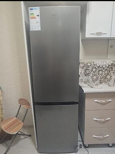 Yeni 2 qapılı Soyuducu Satılır, rəng - Boz