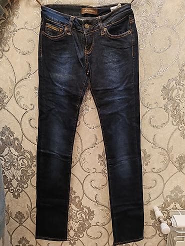 cins şalvar modelleri 2023: Kolleksiya: Qadın dar kəsimli cins şalvarlar (2 model) Turkiye — 9