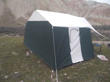 cadir kirayesi: Böyük ölçülü düşərgə çadırı - Forma: düz divarlı, yüksək tavanlı — 4
