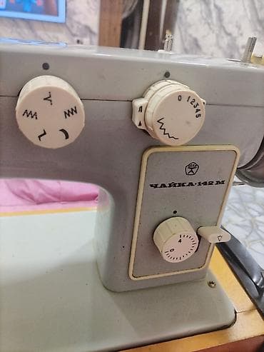 Tikiş maşını Chayka, Təmirə ehtiyacı var,Elektromexaniki, 2 saplı Ünvandan götürmə — 7
