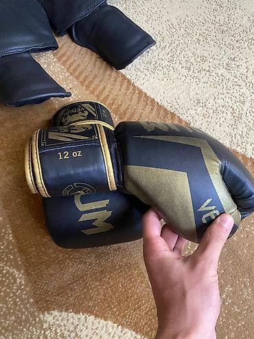 Venum boks dəsti – əlcəklər və qamışaqlar (leg/shin guards) - Brend — 5