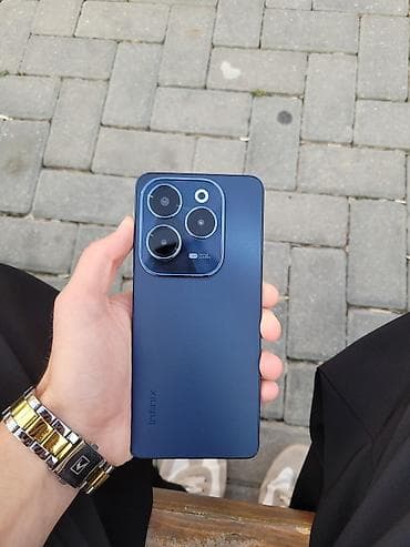 Infinix Hot 40, цвет - Голубой, Сенсорный at lalafo.az Infinix Hot 40, цвет - Голубой, Сенсорный