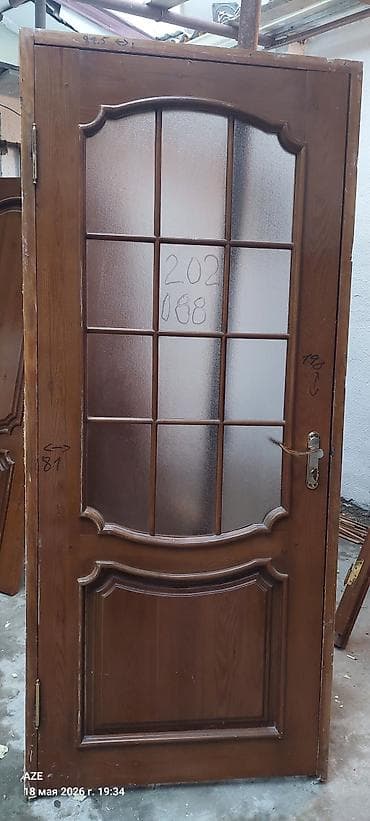 taxtadan: İşlənmiş Otaq qapısı Zamok ilə, Zəmanətsiz, Ödənişli çatdırılma — 5