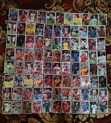 ps 3 cd: 80-ə yaxın futbolçu kolleksiya kartları dəsti - Müxtəlif liqalardan — 1