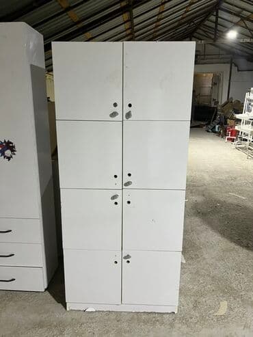 kohnə dolab: Açılan, 6 qapı Düz dolab, Qarderob, paltar dolabı — 1