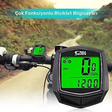 SunDING Velosiped Kompüteri – simli sürət və məsafə ölçən — 10