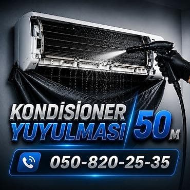 Texnikanın təmiri: Təmir, Split kondisionerlər, Nasazlığın aradan qaldırılması, Zəmanətlə, Pulsuz diaqnostika — 1