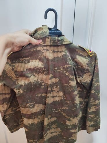 əsgər qiz usaq ucun esger paltari: Hərbi forma, 7 - 8 yaş, İşlənmiş — 2