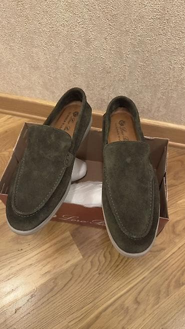 ayaqqab: Ayaqqabı loafer - Model: Summer Walk - Rəng: zeytun-yaşıl (olive) - — 4