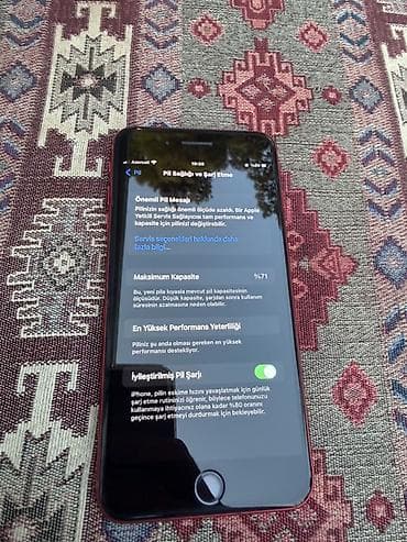 a50 kabro: IPhone 8 Plus, 64 GB, Qırmızı, Simsiz şarj — 5