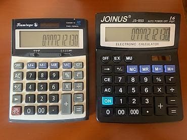 Masaüstü kalkulyatorlar – 16 rəqəmli displey Model və xüsusiyyətlər