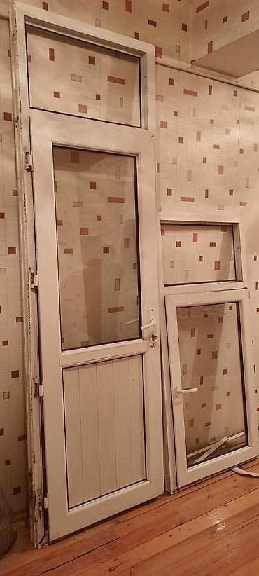 lövhe: Taxta məbəx/otaq qapısı - Material: təbii ağac karkas və üzlük - — 3