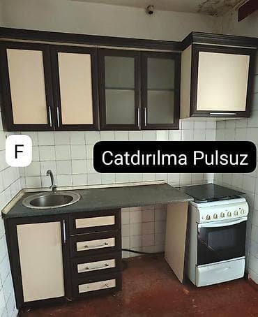 Matraslar: ‼️ Təcili Satılır ‼ Mətbəx mebeli üzərində moyka kranı işlək — 1