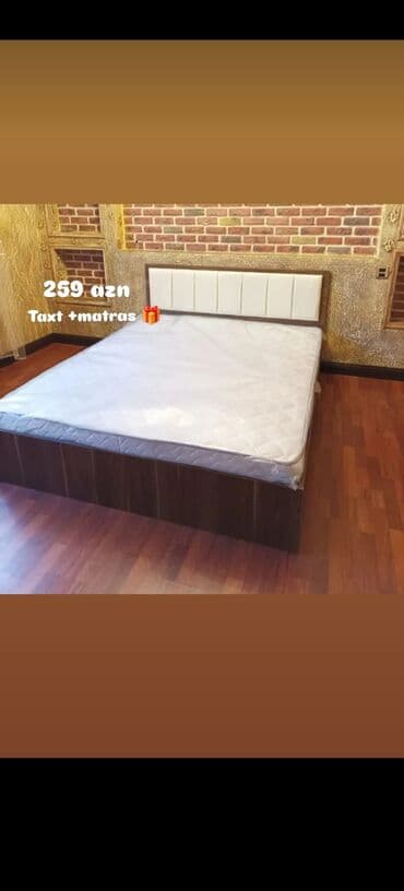 i̇ki mərtəbəli çarpayı: Təknəfərlik çarpayı, Bazasız, Matras ilə, Siyirməsiz — 9