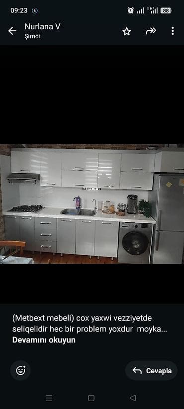 pecka soba: (Metbext mebeli) cox yaxwi vezziyetde seliqelidir hec bir problem — 1