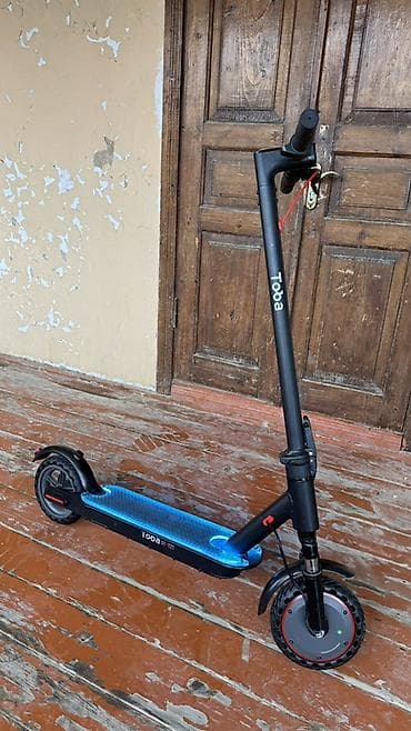 Elektrik skuter – Toba ST-727 - Gözəl dizaynlı, qara gövdə və işıqlı — 1