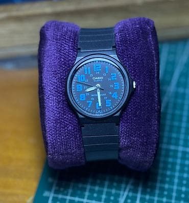 electron saatlar: Qol saatı, Casio, rəng - Qara — 1