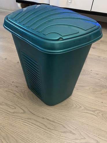 Ticarət printerləri və skanerləri: Plastik paltar səbəti – qapaqlı - Material: möhkəm plastik - Rəng — 3