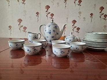 Çay dəsti, rəng - Ağ — 2