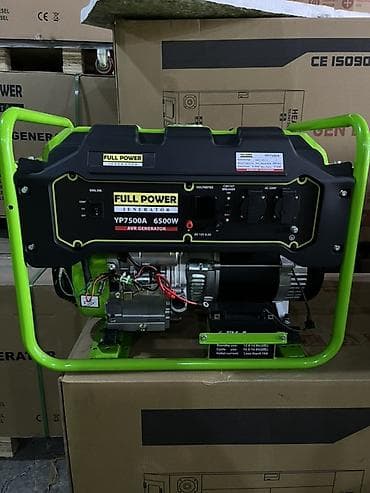FULL POWER YP7500A benzinli generator - Güc: Maksimum 6.5 kW, nominal