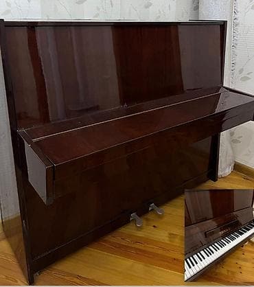 Upright piano – Terema U9 (şəkildə görünür) tam işləkdi - Korpus — 1