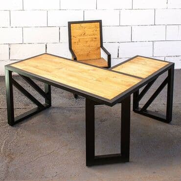 xacmaz mebel: Yeni, Müdir üçün, Kvadrat masa — 2