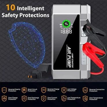 ıdman: Təkər nasosu Poverbank Primiçka aparatı Təkər nasosu Fənər Hamısı — 4