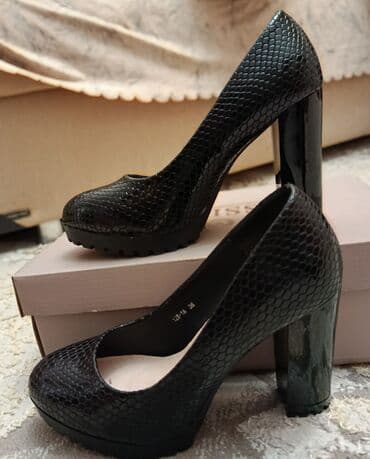 barya ayakkabı: Tuflilər, Ölçü: 36, rəng - Qara, İşlənmiş — 3