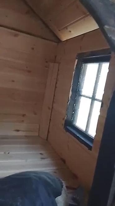 quzu qiyməti: İsti pol ilə it evi - Material: möhkəm taxta konstruksiya, ikiqat — 5