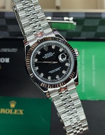 elekron saat: Yeni, Qol saatı, Rolex, rəng - Qızılı — 2