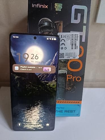 mac pro: Infinix GT 20 Pro, 256 GB, rəng - Boz, Sensor, Face ID — 2