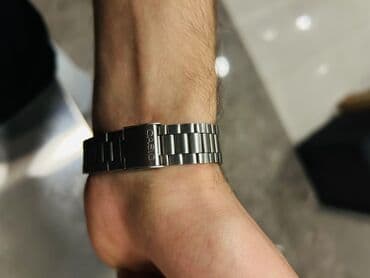 Женская обувь: Наручные часы, Casio, цвет - Серебристый — 5